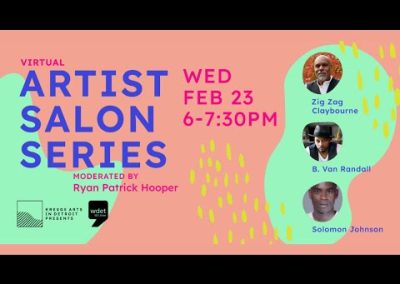 Artist Salon Series: Zig Zag Claybourne, Solomon Johnson, B. Van Randall
