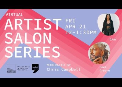 Artist Salon Series: DAAY and Joel Greene