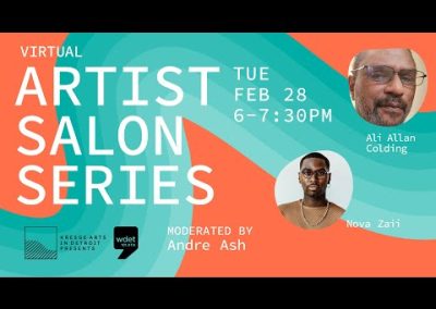 Artist Salon Series: Allan Colding and Nova Zaii